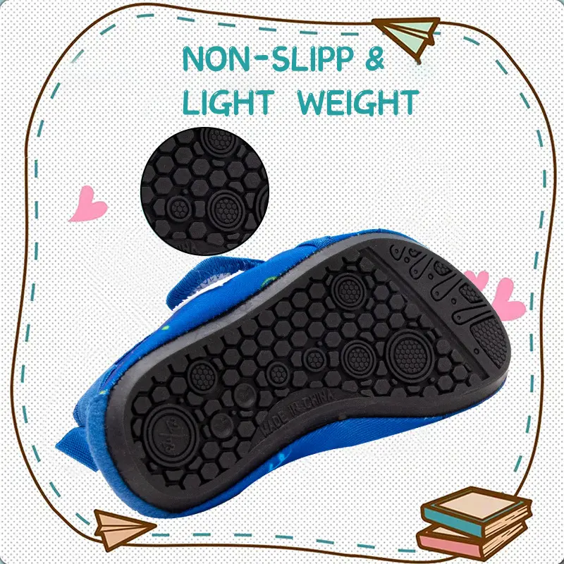 2024 New Children Beach Shoes Water Socks Boys And Girls Home Shoes Baby Indoor Socks Cartoon Unicorn Kids Slippers