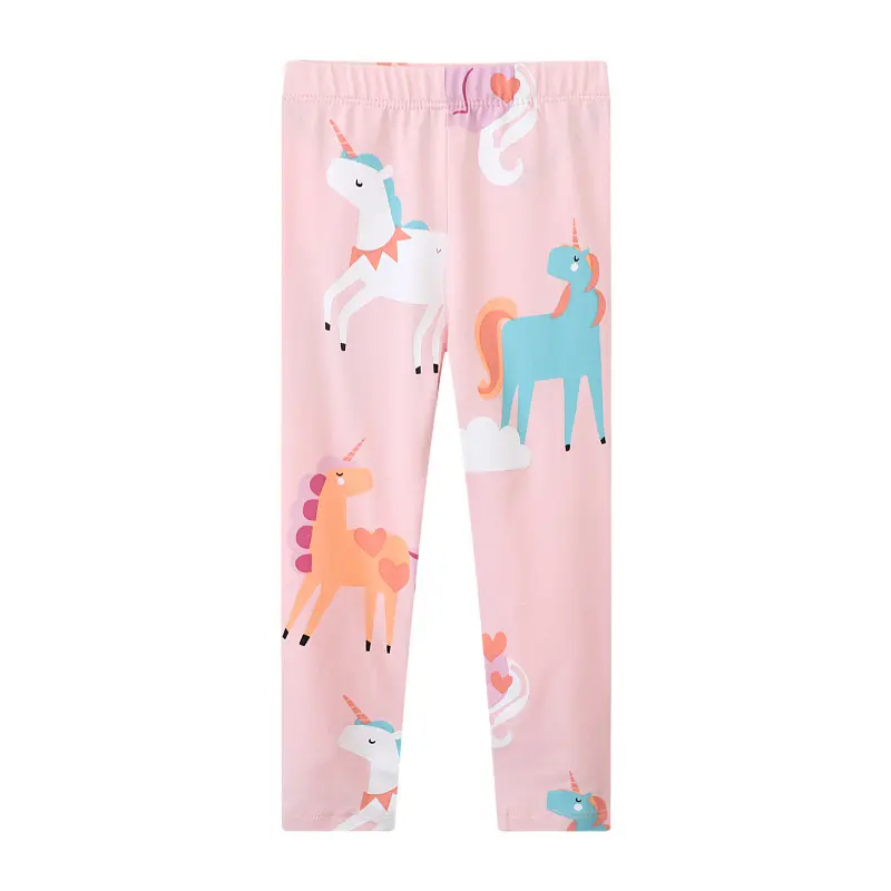 Jumping Meters 2-7T Cherry Hot Selling Autumn Spring Girls Leggings Pants Print Full Length Girls  Baby Skinny Pencil Pants