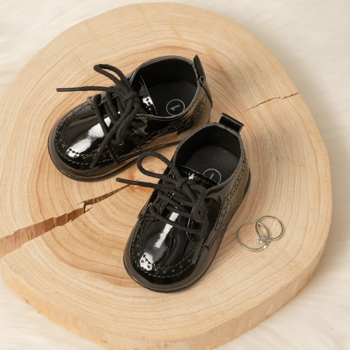 Classic Lace-up Baby Shoes Spring Boy and Girl British Style Baby Shoes Multi-color Baby Rubber Soles Non-slip Walking Shoes