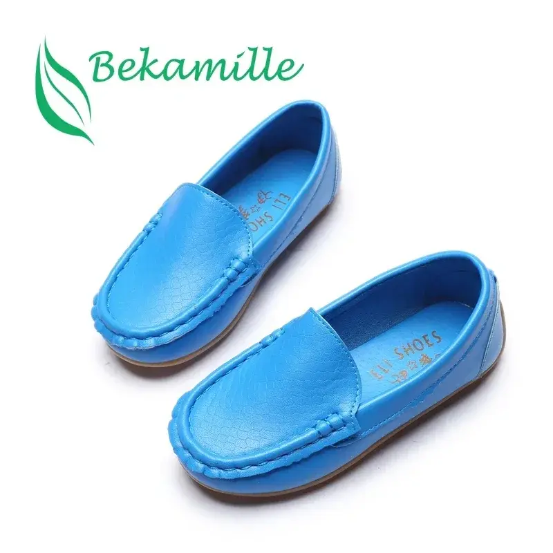 Spring Autumn Children Shoes Boys Girls Casual Sneakers Soft Bottom Leather Shoes Kids Baby Casual Shoes Many Colors Size 21-36