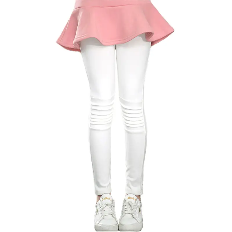 Spring Children Leggings Cotton Girls Trousers Slim Pants For Kids 2-8T School Pants Girl Clothes Baby Sweatpants