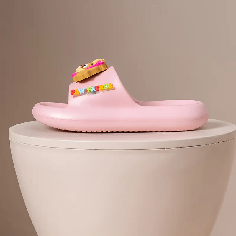 PAW PATROL Children's Slippers Boys Summer Home Bathroom Non-slip Indoor Soft Bottom Cartoon Flip-flops Girls ear Outside