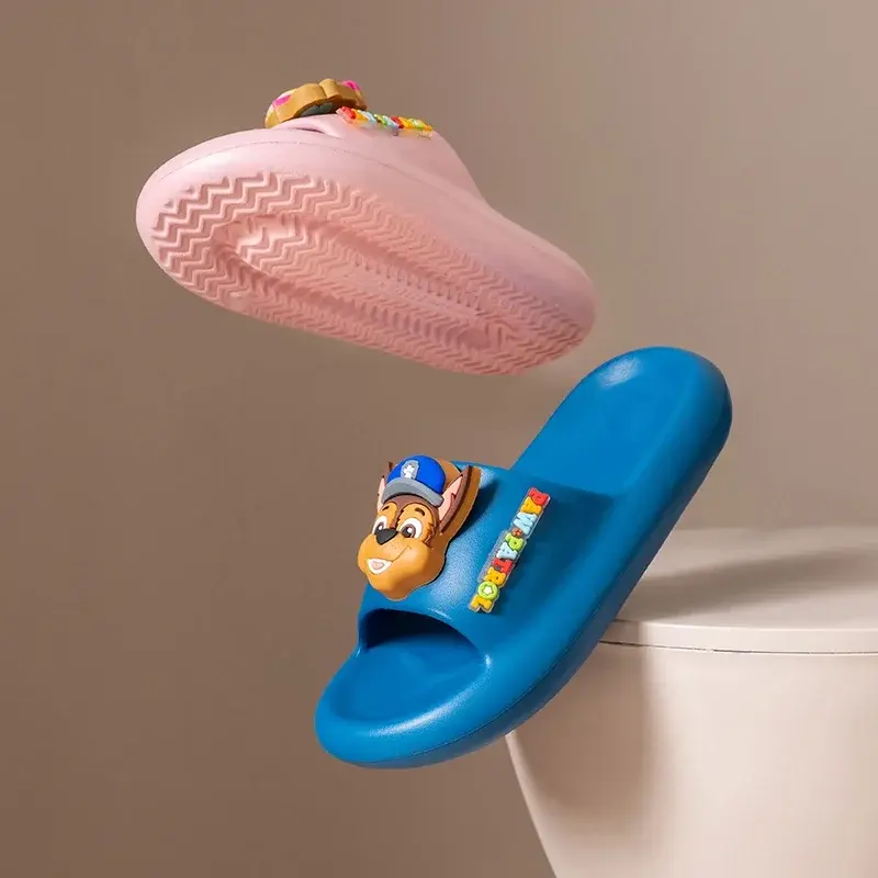 PAW PATROKids' Cartoon Dog Hole Shoes Baby Indoor and Outdoor Sandals Boys Girls Home Heel Wrap Non-Slip Wear-Resistant Slippers