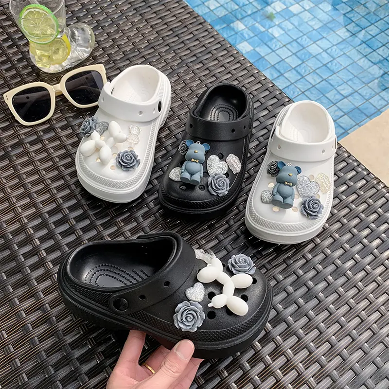 2025 Summer New Children Slippers for Girls Fashion Korean Style Soft Bottom Anti-slippery Versatile Simple Cool Beach Shoes