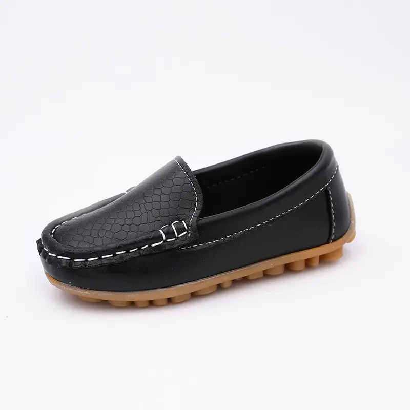 NEW SEASON Candy Color Loafers For 0-12 Years Baby Children Shoes Spring Summer PU Leather Shoe Wholesale Girls Boys Shoe I07091