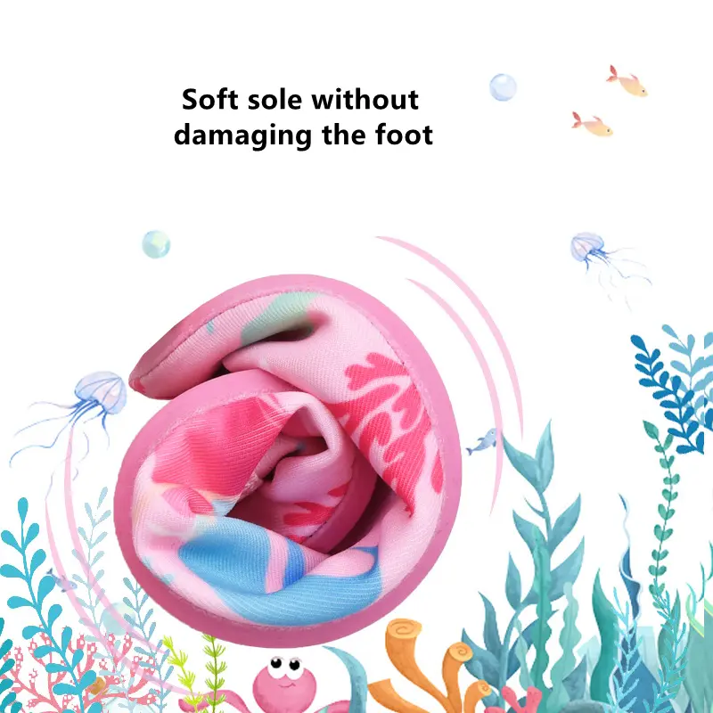 Children Water Beach Shoes Girls Swimming Shoes Quick-Drying Aqua Shoes Boys Soft Floor Indoor Slipper Snorkeling Swim Socks