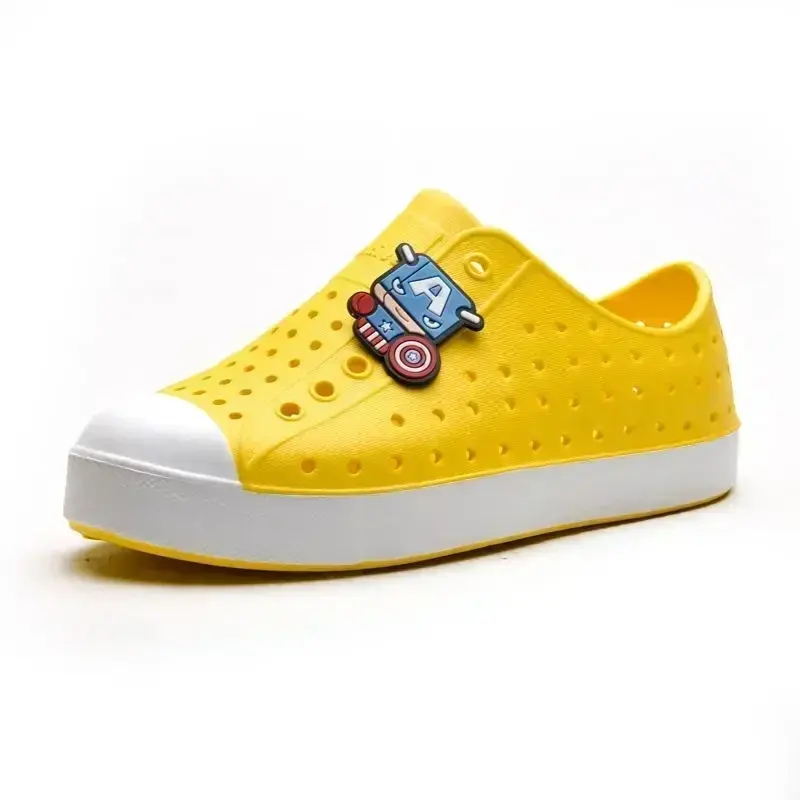 New Kids Cave Shoes Summer Sandals Boy Girl Garden Clogs EVA Slip on Sports Sandals Unisex Lightweight outdoor beach water shoes