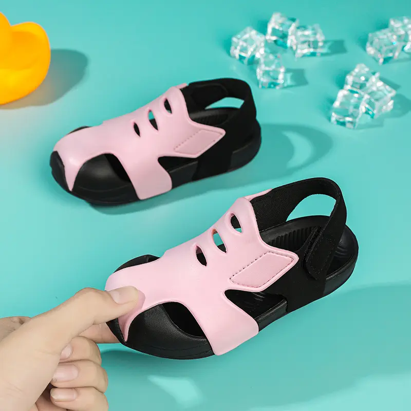 Summer Brand Breathable Sport Sandals for Boys Casual Children Toddler Beach Shoes Girls Soft Sole Comfortable Beach Sandals