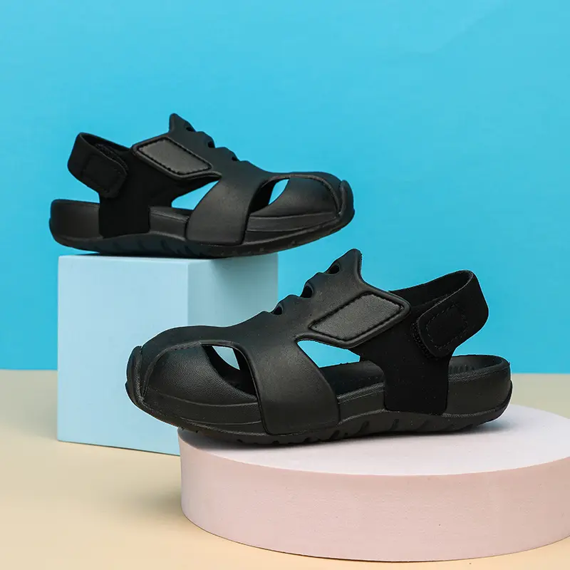 Summer Brand Breathable Sport Sandals for Boys Casual Children Toddler Beach Shoes Girls Soft Sole Comfortable Beach Sandals