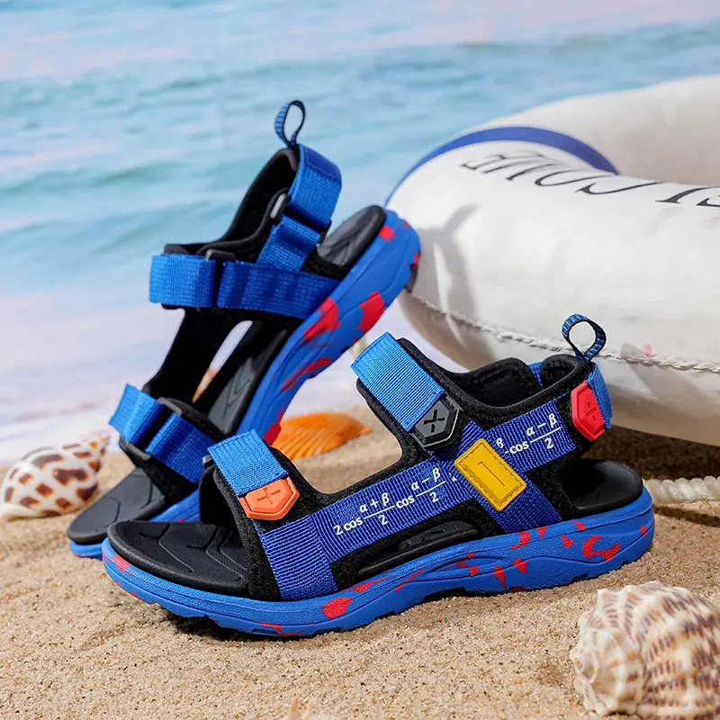 New Style Summer Children Sandals Girls Shoes Sports Shoes Kids Boys Fashion Sneakers Non-Slip Lightweight Beach Sandals