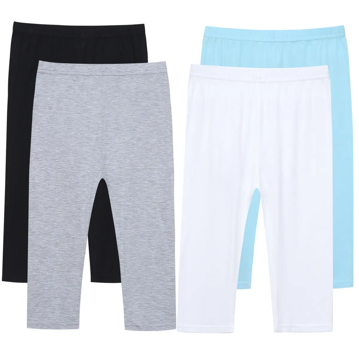 New children's summer wear leggings thin girls pants modal quality cotton pants
