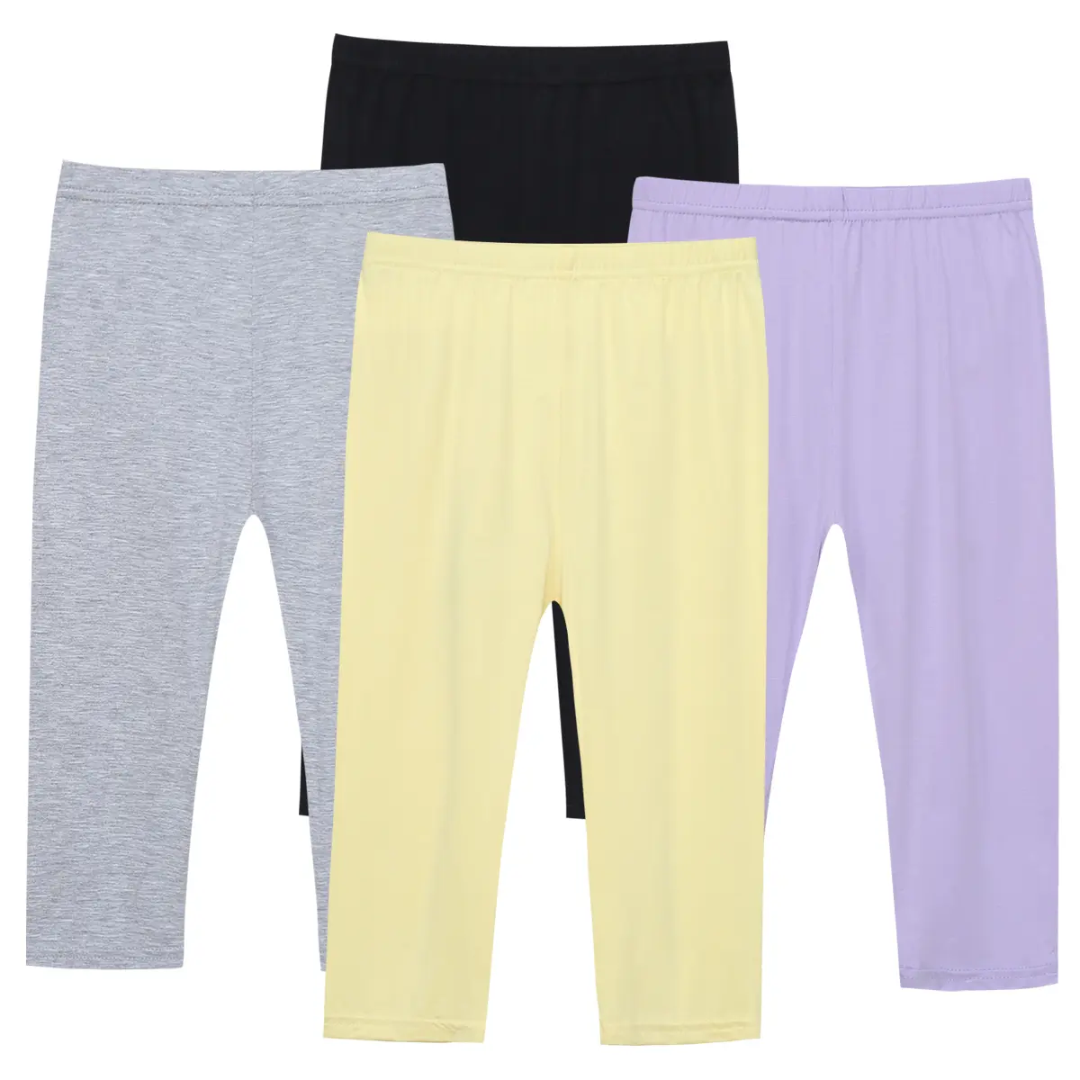 New children's summer wear leggings thin girls pants modal quality cotton pants