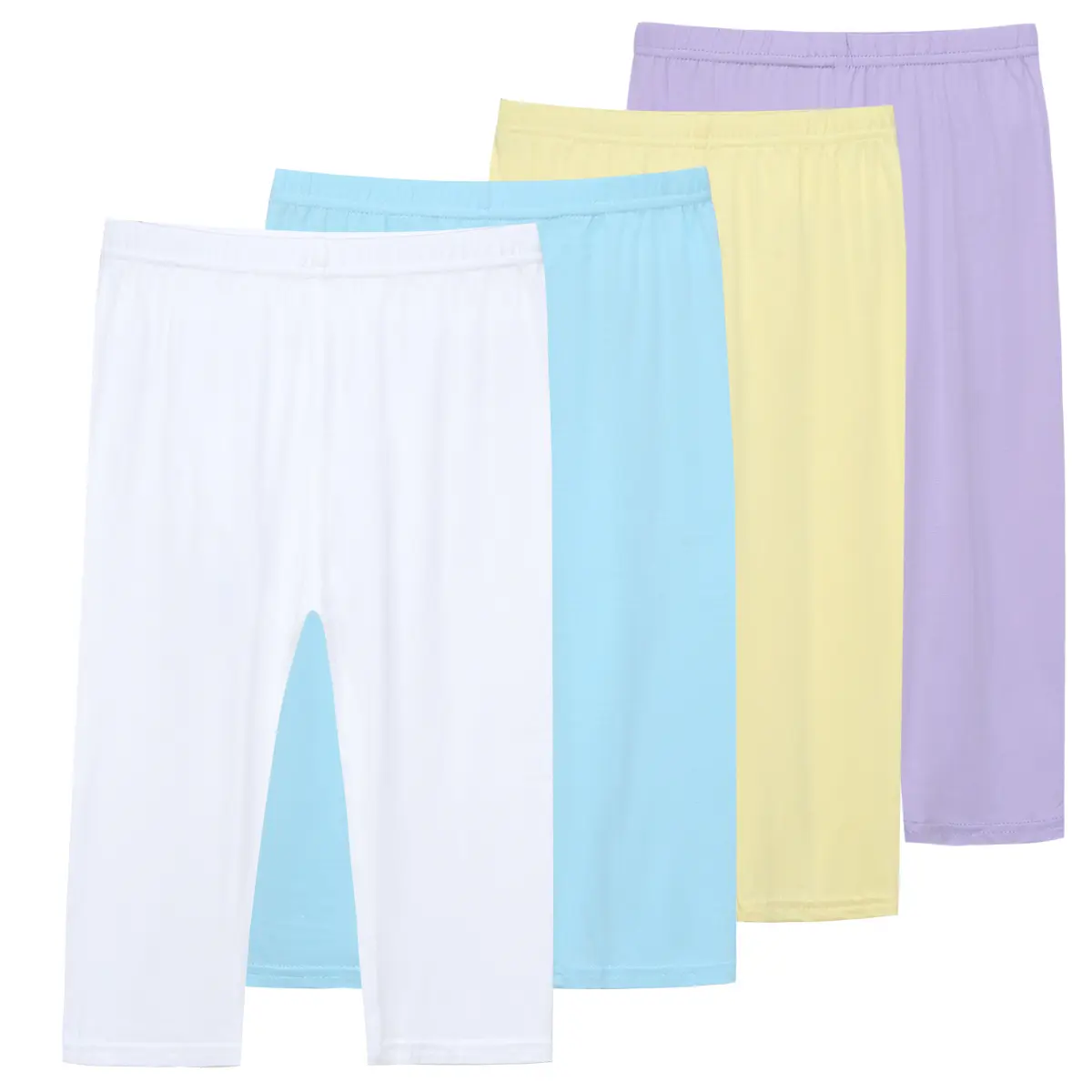 New children's summer wear leggings thin girls pants modal quality cotton pants