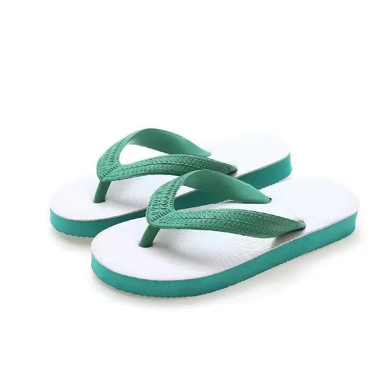 Children's slippers, fashionable parent-child flip flops, anti slip rubber sandals for boys and girls aged 3-12, beach sandals f