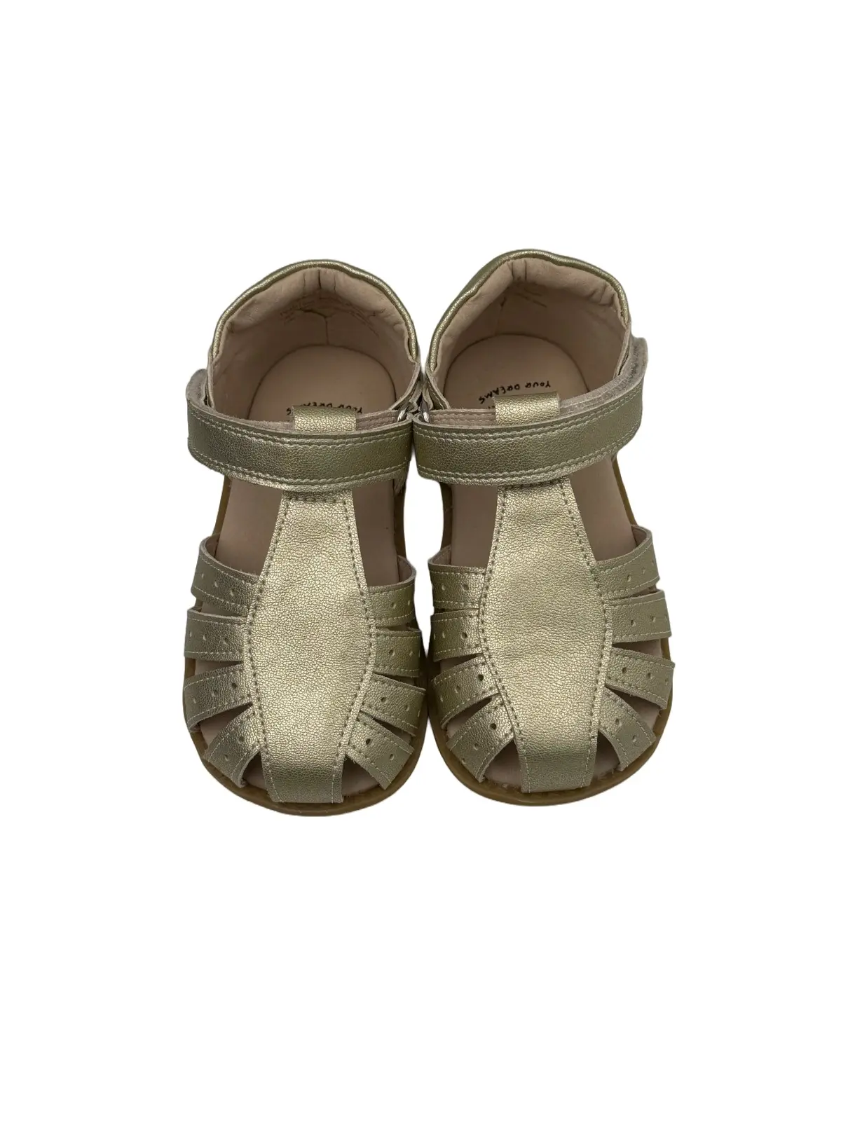 Tipsietoes Children  Girls Barefoot Summer Sandals Low Heel Real Leather Enfants Fille Party Dress Shoes Toddler Kids