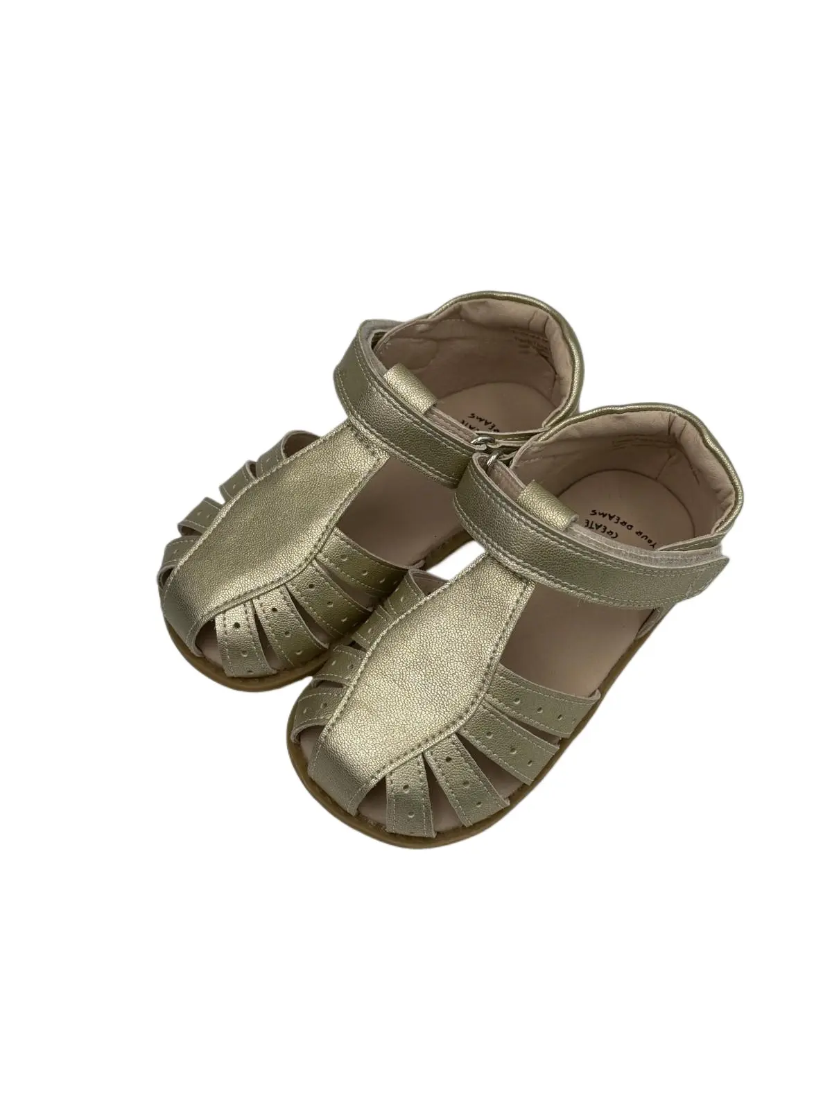 Tipsietoes Children  Girls Barefoot Summer Sandals Low Heel Real Leather Enfants Fille Party Dress Shoes Toddler Kids
