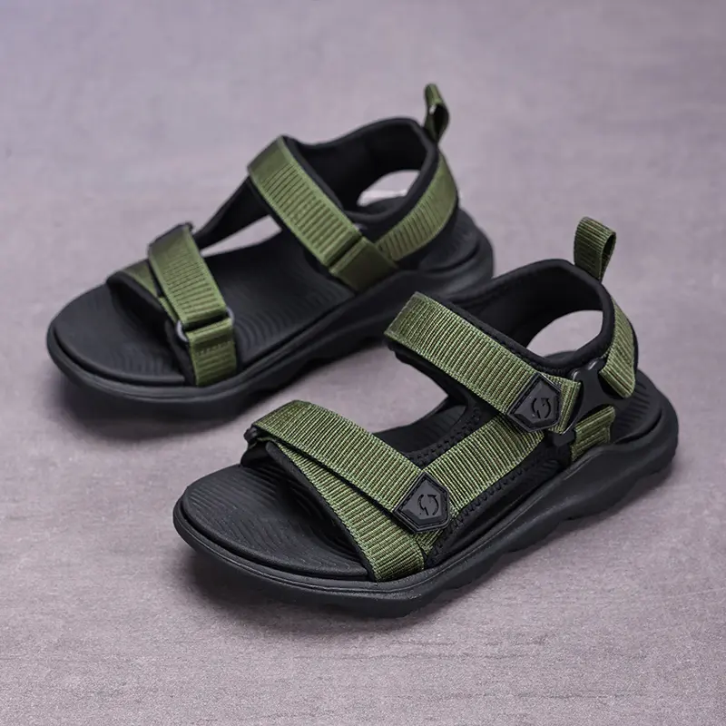 Summer Boys Sandals Fashion Leisure Beach Holiday Sandals for Kids Lightweight Shoes Children Outdoor Comfortable Casual Sandals