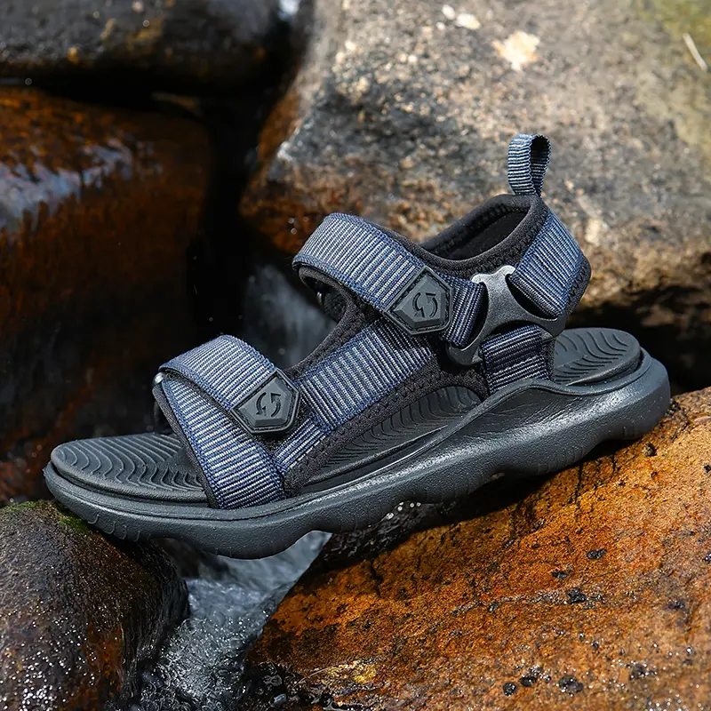 Summer Boys Sandals Fashion Leisure Beach Holiday Sandals for Kids Lightweight Shoes Children Outdoor Comfortable Casual Sandals