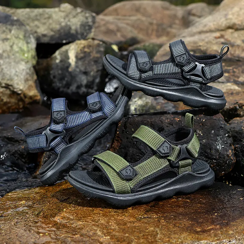 Summer Boys Sandals Fashion Leisure Beach Holiday Sandals for Kids Lightweight Shoes Children Outdoor Comfortable Casual Sandals