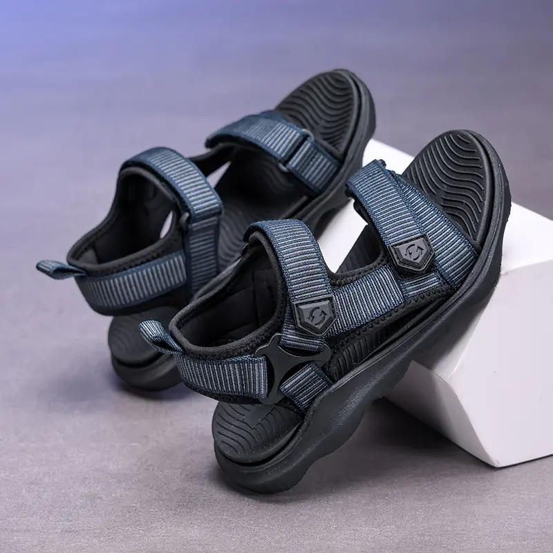 Summer Boys Sandals Fashion Leisure Beach Holiday Sandals for Kids Lightweight Shoes Children Outdoor Comfortable Casual Sandals