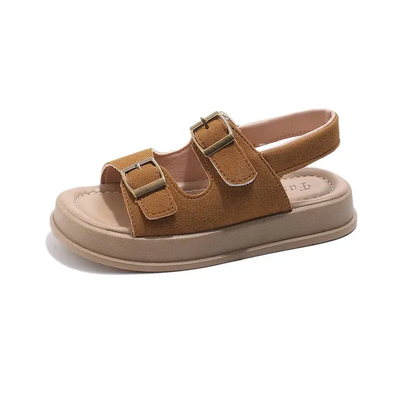2025 Children Sandals for Girls and Boys Summer New Fashionable Korean Style Comfortable Soft Sole Casual Cute Beach Shoes