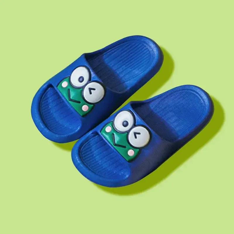 Bathroom Slippers Boys Girls Summer Outside Wearing Cute Soft Bottom Indoor Home Bath Cloud Feeling Shower Shoes Non-Slip