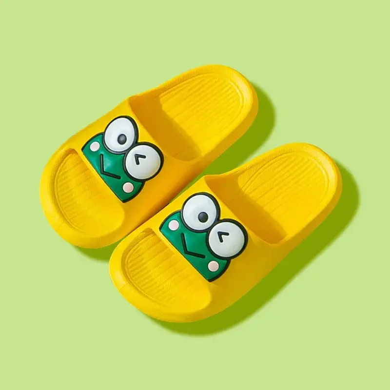 Bathroom Slippers Boys Girls Summer Outside Wearing Cute Soft Bottom Indoor Home Bath Cloud Feeling Shower Shoes Non-Slip