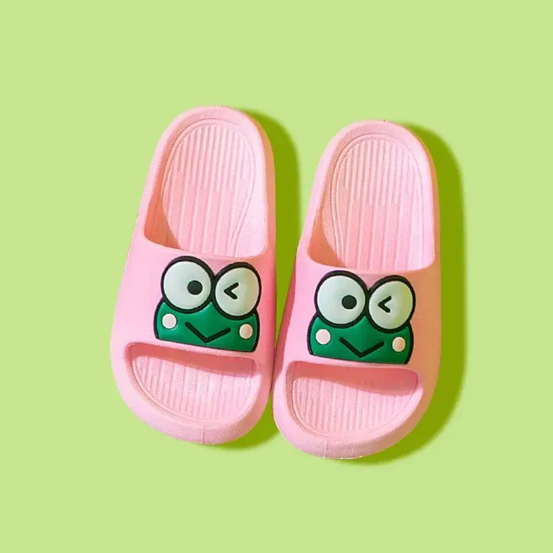 Bathroom Slippers Boys Girls Summer Outside Wearing Cute Soft Bottom Indoor Home Bath Cloud Feeling Shower Shoes Non-Slip