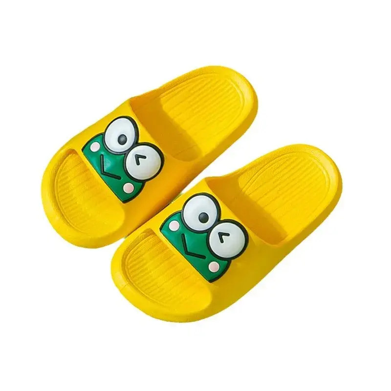 Bathroom Slippers Boys Girls Summer Outside Wearing Cute Soft Bottom Indoor Home Bath Cloud Feeling Shower Shoes Non-Slip