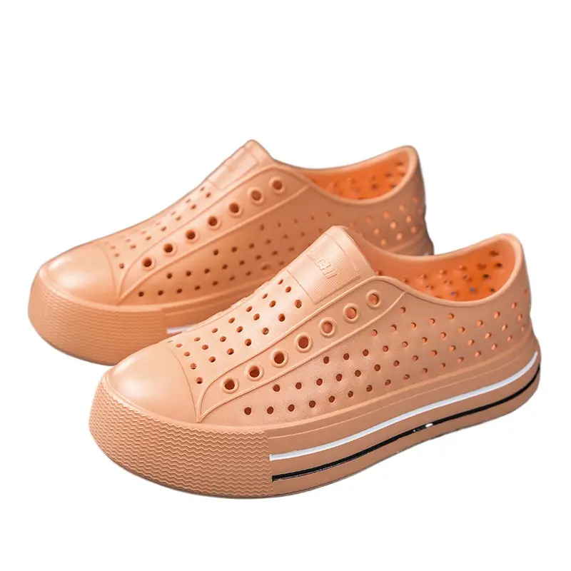 Daily Casual Breathable Waterproof Beach Summer Girls'  High Quality Children's  Soft Vamp Hollow Out Design  Wading Suitable