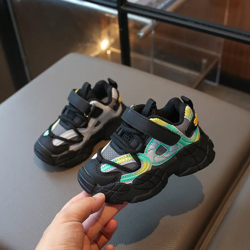 Children Casual Sneakers for Girls Boys 2024 Autumn New Fashion Korean Style Anti-slippery Baby Learning Walking Versatile Shoes
