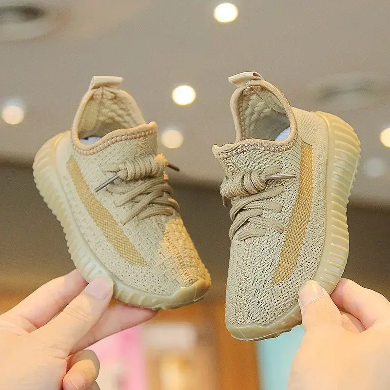 New Kids Fashion Sneakers Children's Sneakers Casual Shoes Breathable Soft Bottom Kids Boys Girls Students Running Tennis Shoes