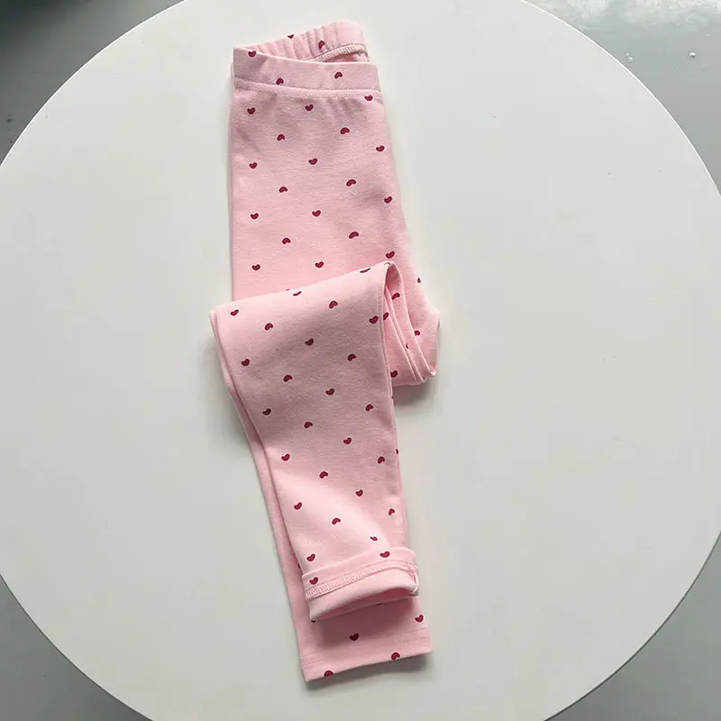 Girls Leggings Autumn Winter Pants for Kids Thick Cotton Elastic Children Pants Versatile Slim Toddler Tights Baby Teen Clothing