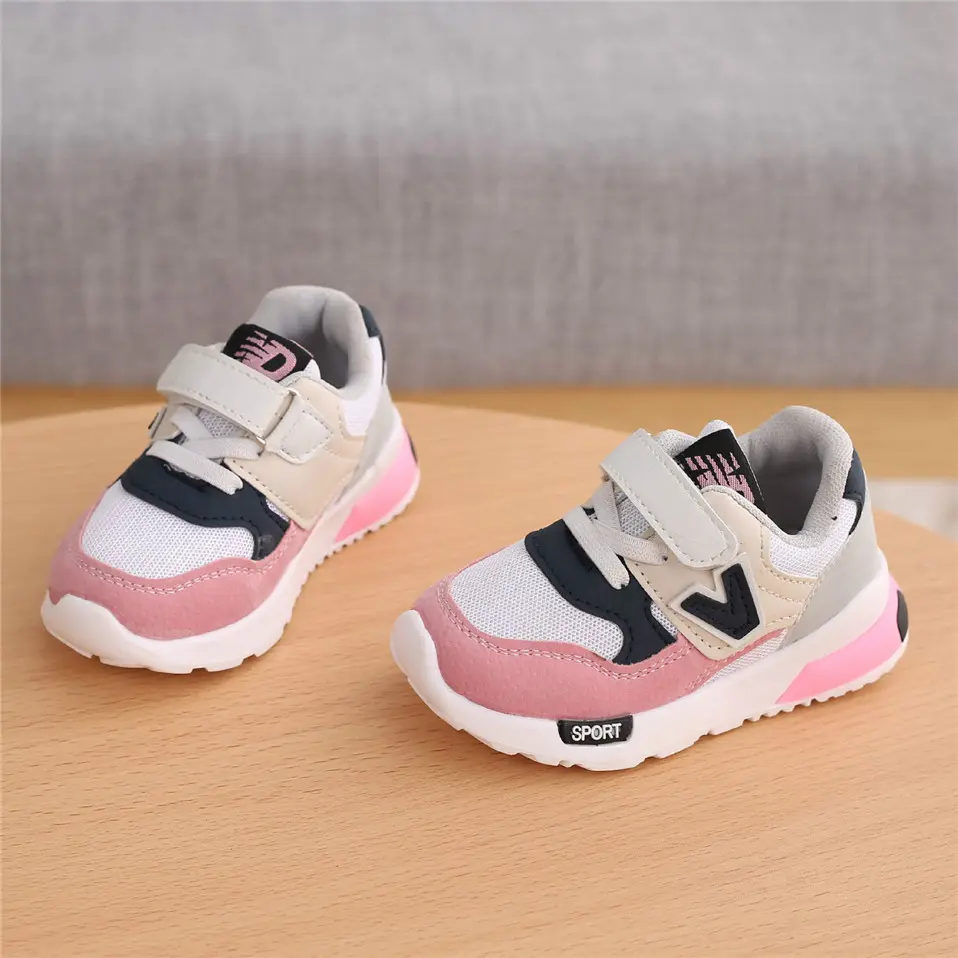 Spring Autumn Kids Shoes Baby Boys Girls Children's Casual Sneakers Breathable Soft Anti-Slip Running Sports Shoes Size