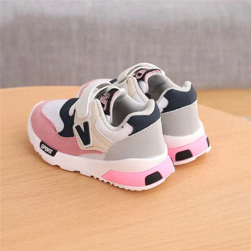 Spring Autumn Kids Shoes Baby Boys Girls Children's Casual Sneakers Breathable Soft Anti-Slip Running Sports Shoes Size