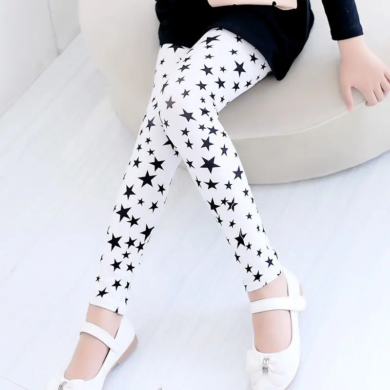 New Style Spring Autumn Children Leggings Flower Butterfly girls pants kids legging