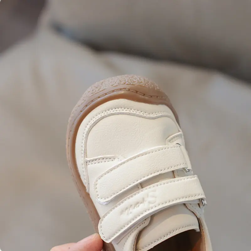 2025New Baby Shoes Microfiber Leather Toddler Boys Barefoot Shoe Star Soft Sole Girls Outdoor  Fashion Kids Leather Shoes