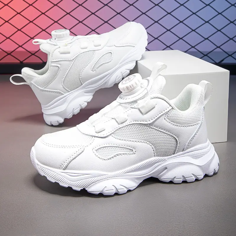 New Style Kids Mesh Shoes Boys Breathable Sports Shoes Girls Fashion Casual Shoes Non-Slip Sneakers Children Light Running Shoes