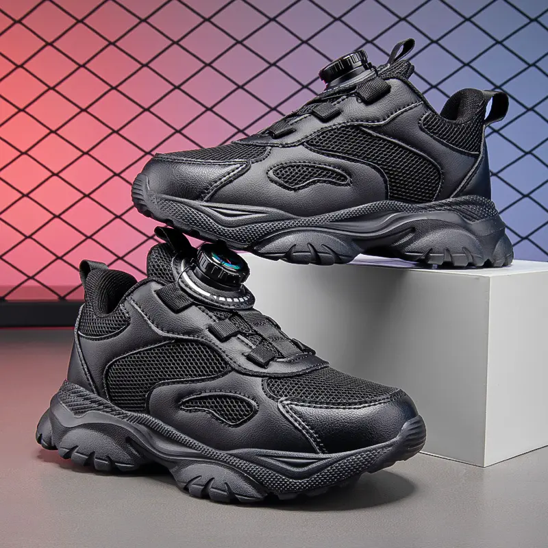 New Style Kids Mesh Shoes Boys Breathable Sports Shoes Girls Fashion Casual Shoes Non-Slip Sneakers Children Light Running Shoes