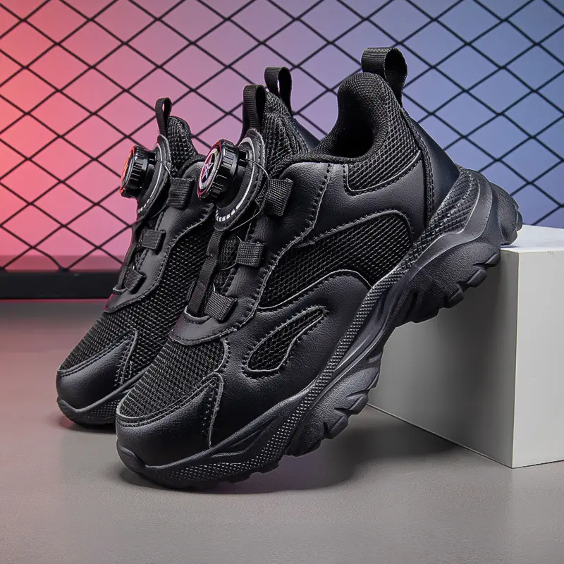 New Style Kids Mesh Shoes Boys Breathable Sports Shoes Girls Fashion Casual Shoes Non-Slip Sneakers Children Light Running Shoes