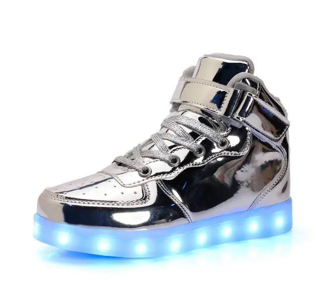Size 25-46 LED Lights Shoes Glowing Sneakers for Children & Adult Women Men Tennis for Kids Boys Girls Luminous Slippers Boots