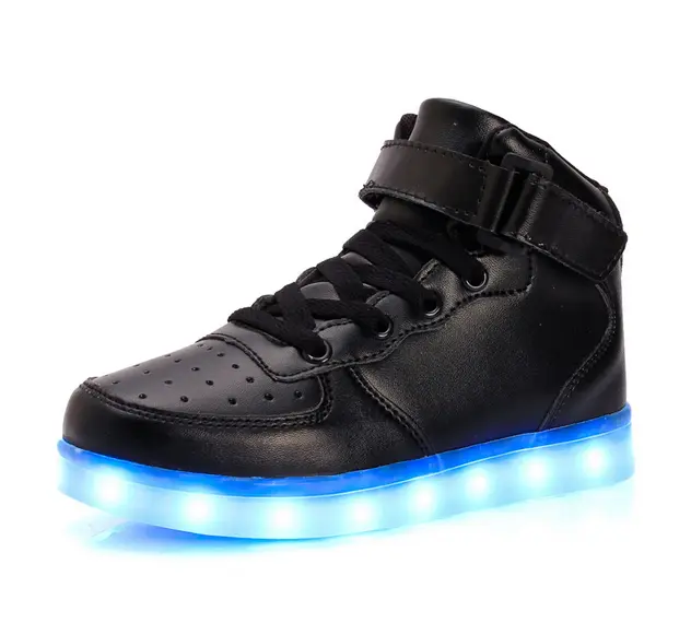 Size 25-46 LED Lights Shoes Glowing Sneakers for Children & Adult Women Men Tennis for Kids Boys Girls Luminous Slippers Boots