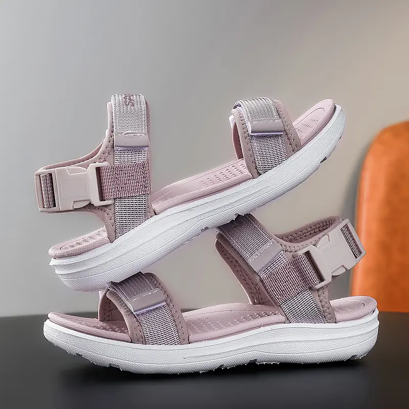 Summer Breathable Sandals Children's Beach Shoes Boys Girlss Shoes Student Casual Sandals Anti-slip Wear Resistant Footwear Kids