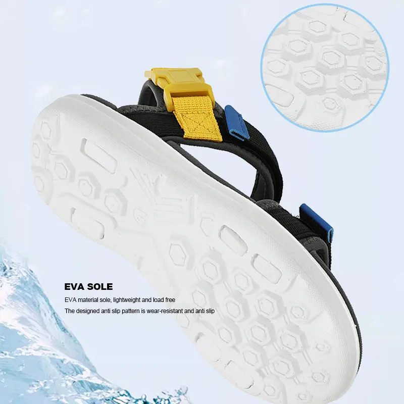 Summer Breathable Sandals Children's Beach Shoes Boys Girlss Shoes Student Casual Sandals Anti-slip Wear Resistant Footwear Kids