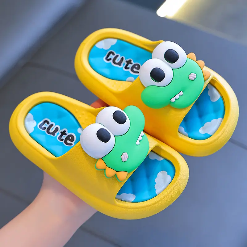 Summer children's slippers indoor anti slip soft sole for boys and girls children's parent-child baby beach slippers