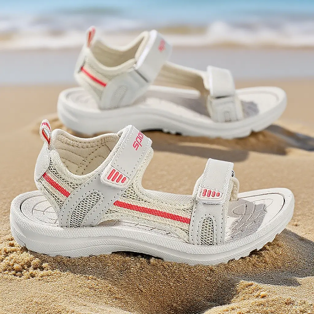 Summer Kids Sandals Baby Shoes Fashion Girls Boys Soft Sole Non-slip Boys Girls Sandals Toddler Children's Shoes Summer Outdoor