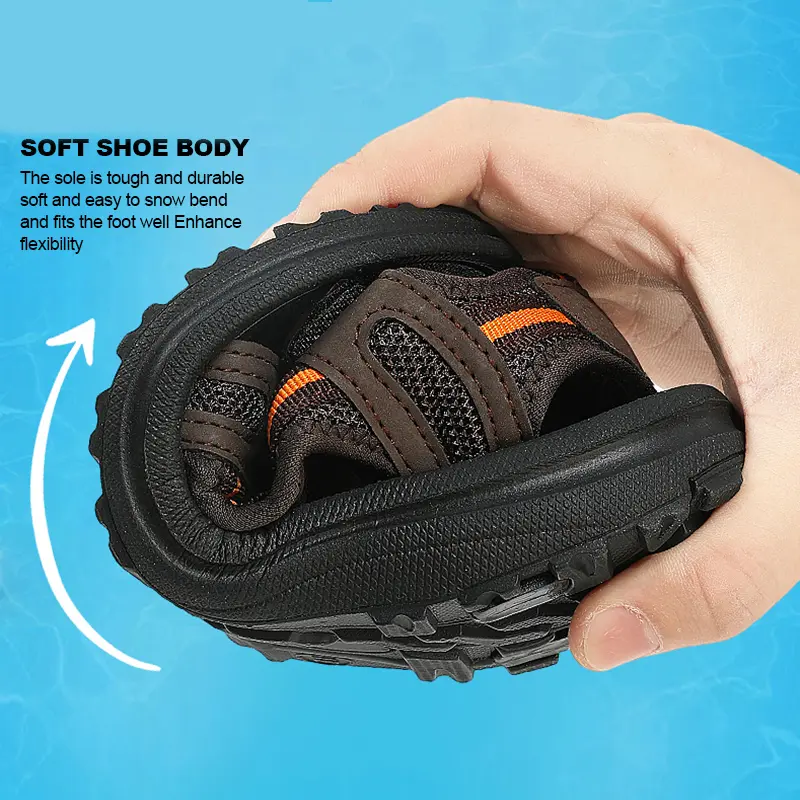 Summer Kids Sandals Baby Shoes Fashion Girls Boys Soft Sole Non-slip Boys Girls Sandals Toddler Children's Shoes Summer Outdoor