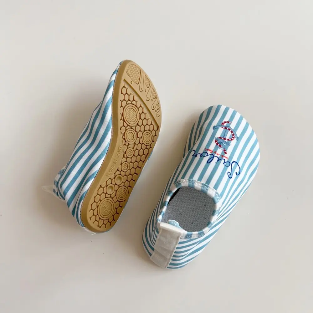 deer jonmi 2025 Summer Children Swimming Shoes Cartoon Printed Non-slip Boys Girls Beach Water Playground Shoes