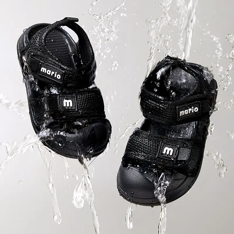 Cheerful Mario Children's sandals Boys girls outdoor sports sandals for kids