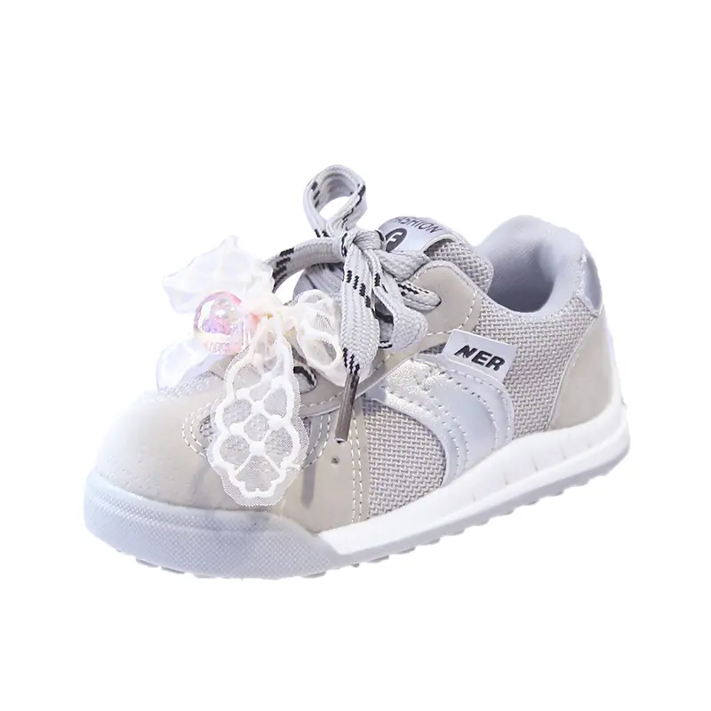 2025 Children Casual Shoes for Girls Autumn New Fashion Korean Style Soft Bottom Anti-slippery Versatile Princess Baby Walk Shoe